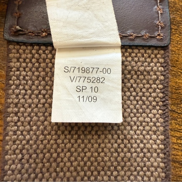 Banana Republic Y2K Boho Belt Brown Leather Buckle Womens Size XS Small Stretch - Picture 6 of 8